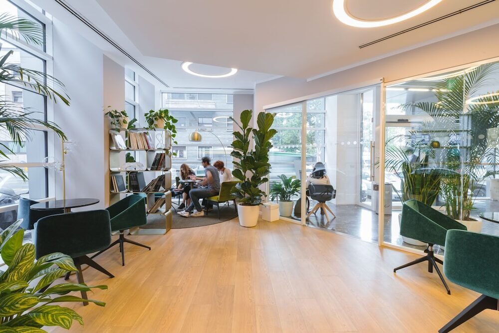 A fitted corporate floor plate — representative of this asset class, not a photograph of this property